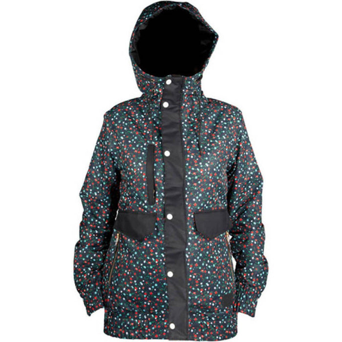 Neff Shelby Snowboard Jacket Womens Medium Floral
