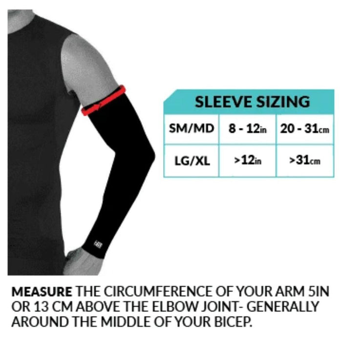 BlackStrap The Daily Sleeve UV Protection SM/MD Set of 2 Blackfly Blue Bones