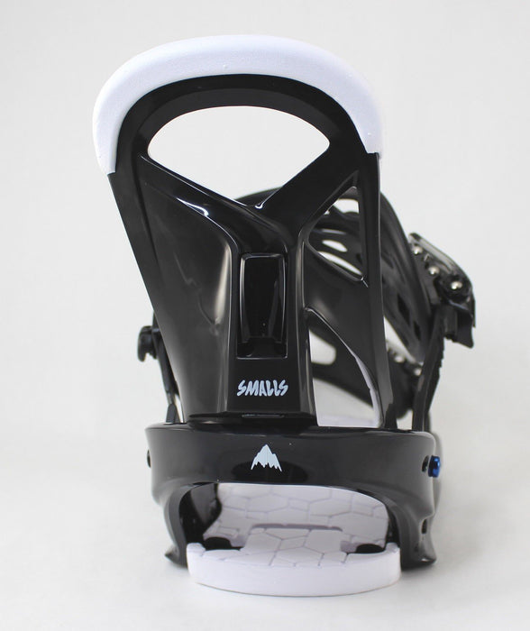 Burton Smalls Snowboard Bindings Black Kids' Youth Large (US 4K - 7K) New