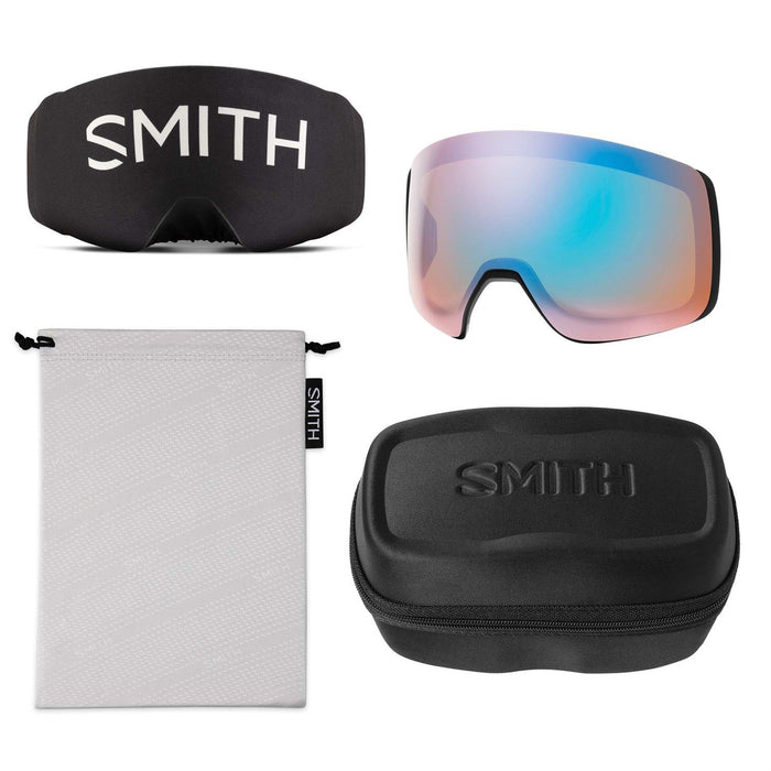 Smith 4D Mag Snow Goggles Coyote Pow Hunter Chromapop Sun Black Gold Lens +Bonus