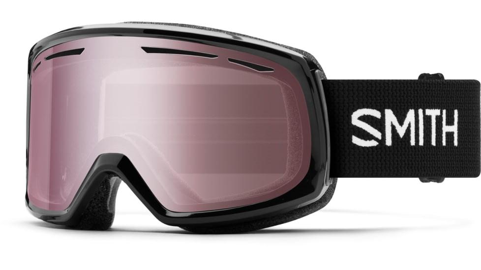 Smith Drift Ski / Snow Goggles Black Frame, Ignitor Mirror Lens New