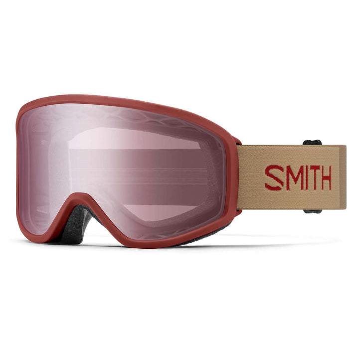 Smith Reason OTG Ski/Snow Goggles Ironwood Frame, Ignitor Mirror Lens New