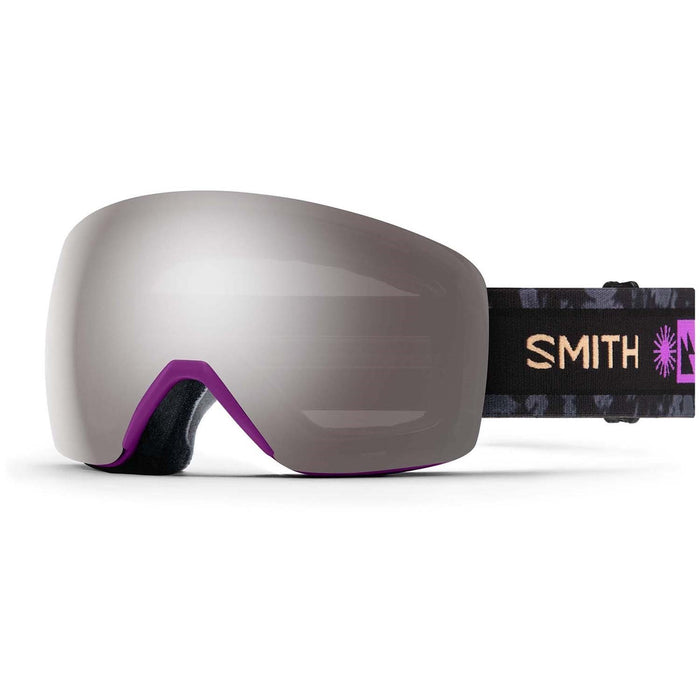 Smith Skyline Ski / Snow Goggles Vivid Violet, ChromaPop Sun Platinum Mirror New