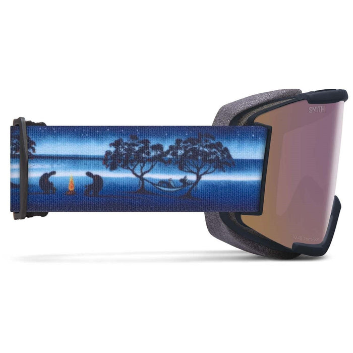 Smith Squad Snow Goggles AC Tess Coady, ChromaPop Everyday Rose Gold Lens +Bonus