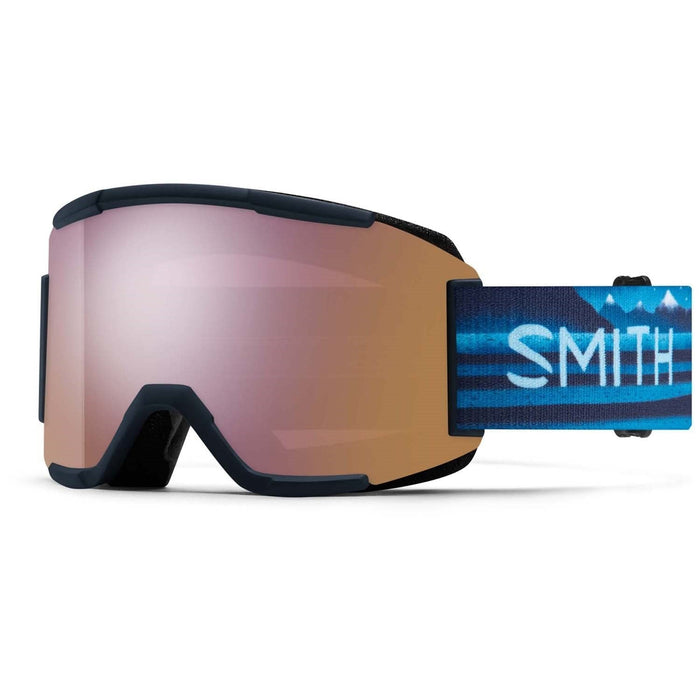 Smith Squad Snow Goggles AC Tess Coady, ChromaPop Everyday Rose Gold Lens +Bonus