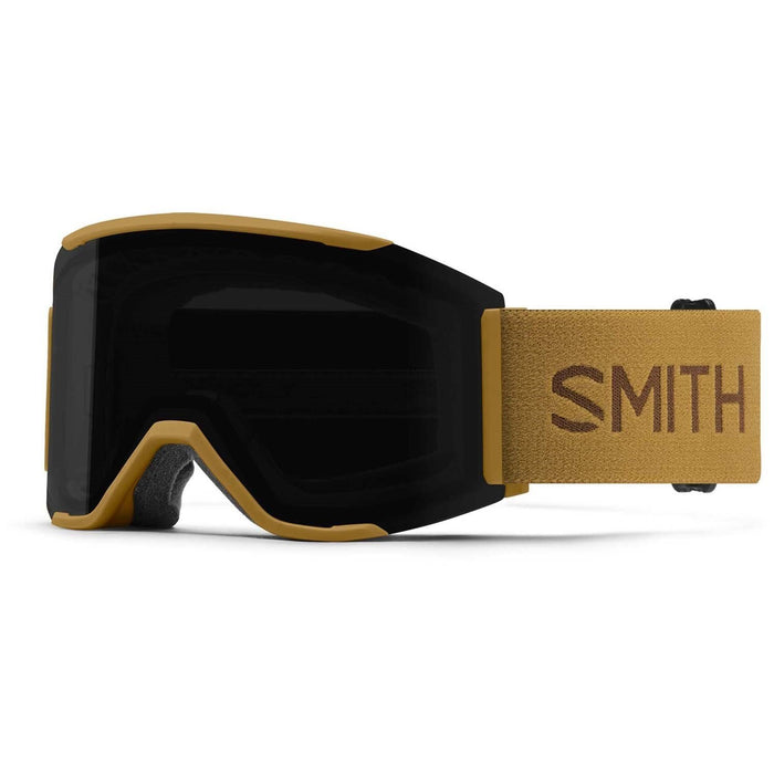 Smith Squad Mag Ski / Snow Goggles Coyote, ChromaPop Sun Black Lens + Bonus New