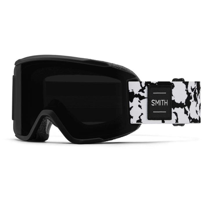 Smith Squad S Snow Goggles Black Marble Frame, ChromaPop Sun Black Lens + Bonus