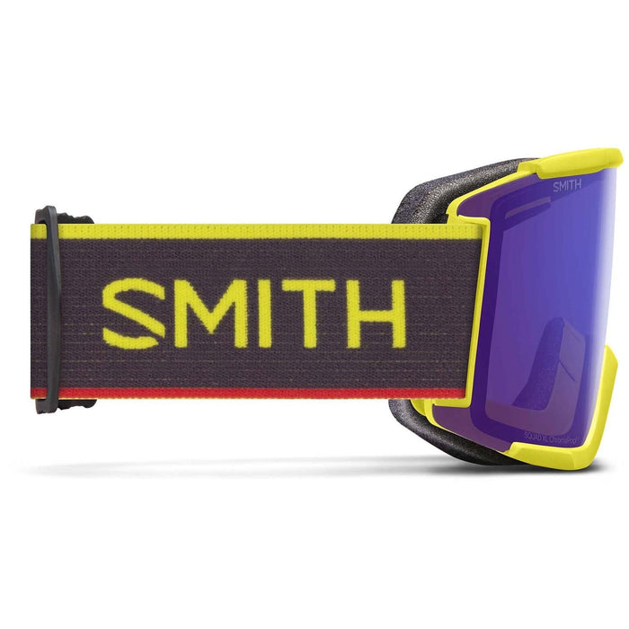 Smith Squad XL Snow Goggles High Voltage, ChromaPop Everyday Violet Lens + Bonus