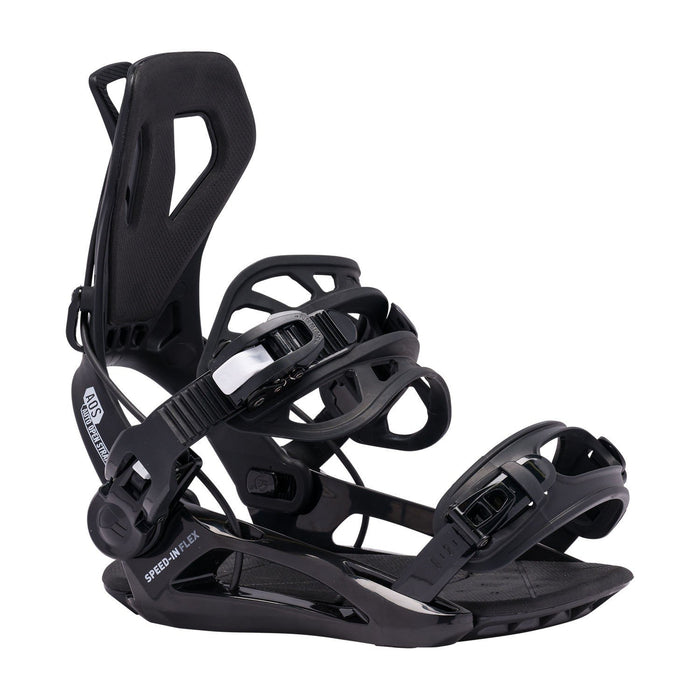 Bent Metal Speed In Flex Snowboard Bindings Large (Men's 10-12) Black New