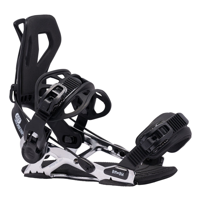 Bent Metal Speed In Light Snowboard Bindings Large (Men's 9-11) Black New