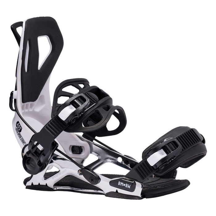 Bent Metal Speed In Light Snowboard Bindings Medium (Men's 7-9) White New