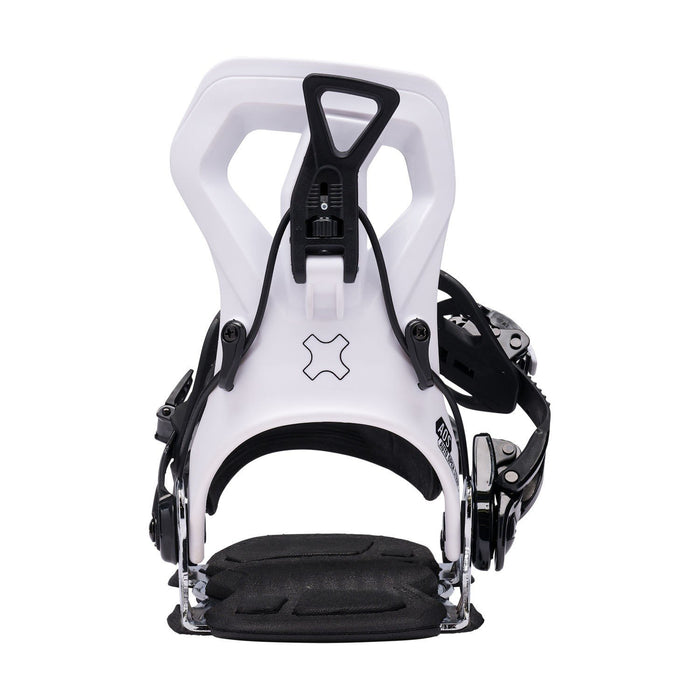 Bent Metal Speed In Light Snowboard Bindings Medium (Men's 7-9) White New
