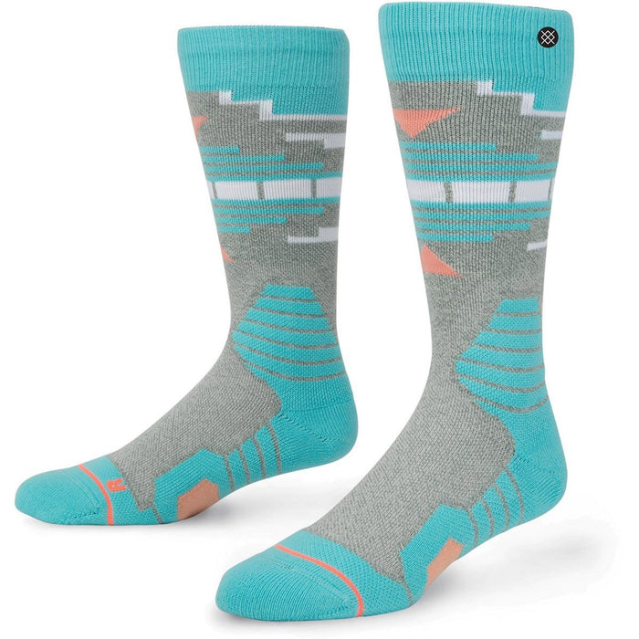 Stance Fox Creek Merino Wool Blend Women's Snowboard Socks Medium Grey