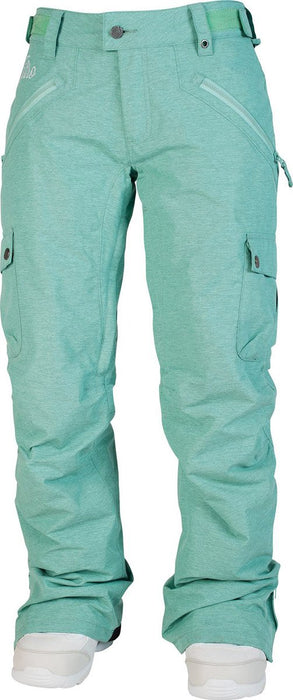 New Nitro Snowboard Static Snowboard Pants, Women's Small, Heathered Aqua