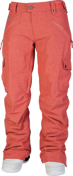 Nitro Snowboard Static Snowboard Pants, Women's Small, Heathered Watermelon