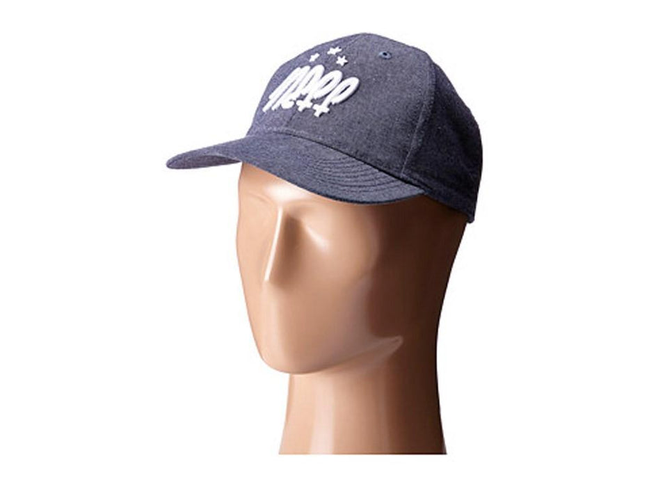 Neff Sunday Baseball Cap Adjustable Strap Womens Hat Blue