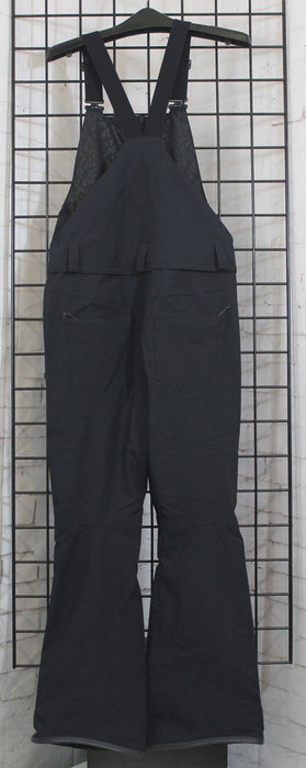 Volcom Swift Bib Overall Slim Fit Shell Snow Pants, Women's Small Black New