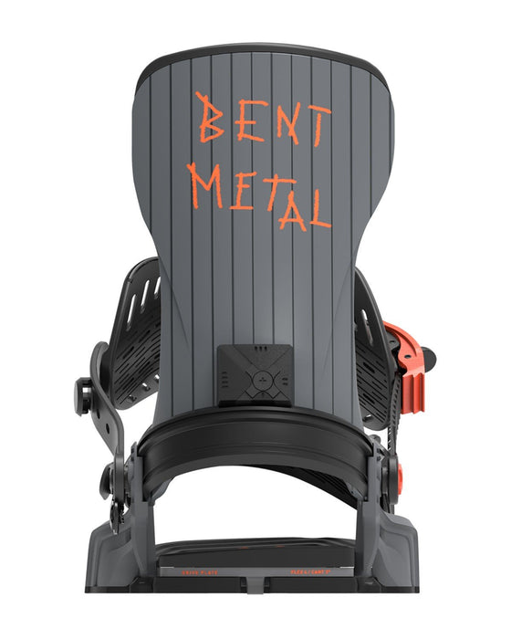 Bent Metal T-Zero Snowboard Bindings Large (Men's 11-14) Black New