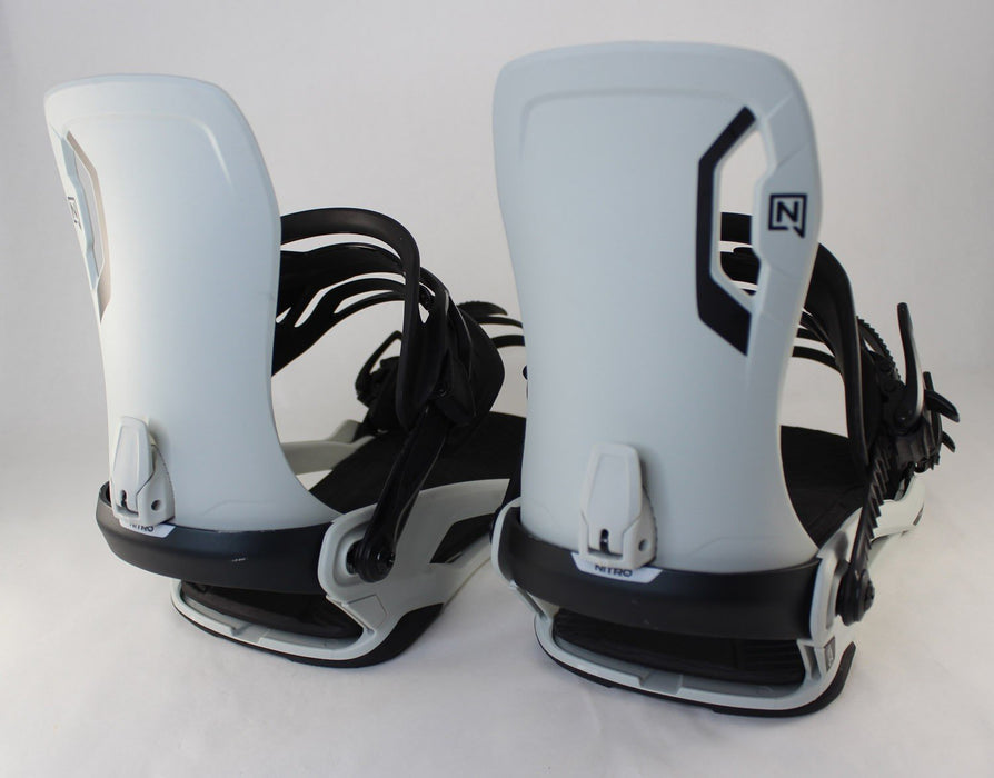 Nitro Talent Snowboard Bindings Unisex Large Fits Mens (US 11-14) Gray 2026 Demo