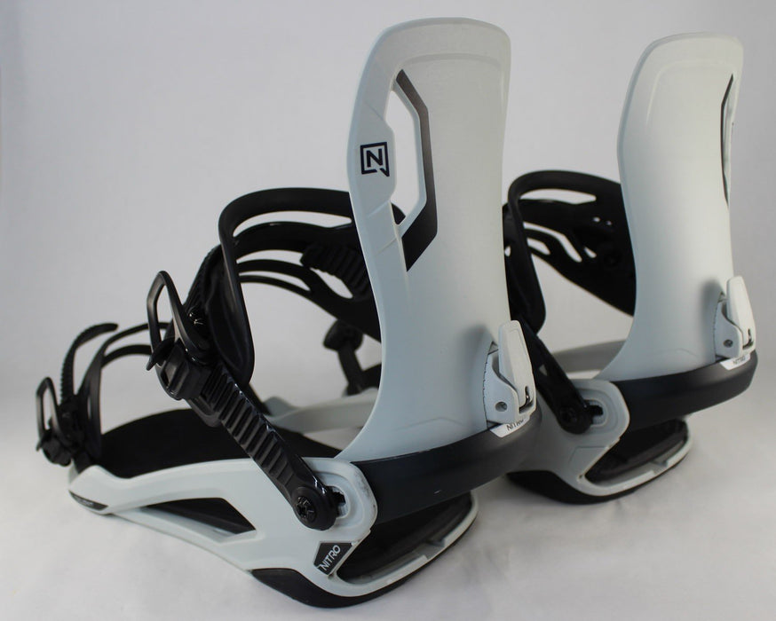 Nitro Talent Snowboard Bindings Unisex Large Fits Mens (US 11-14) Gray 2026 Demo