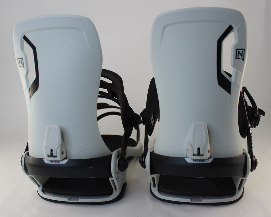 Nitro Talent Snowboard Bindings Unisex Large Fits Mens (US 11-14) Gray 2026 Demo