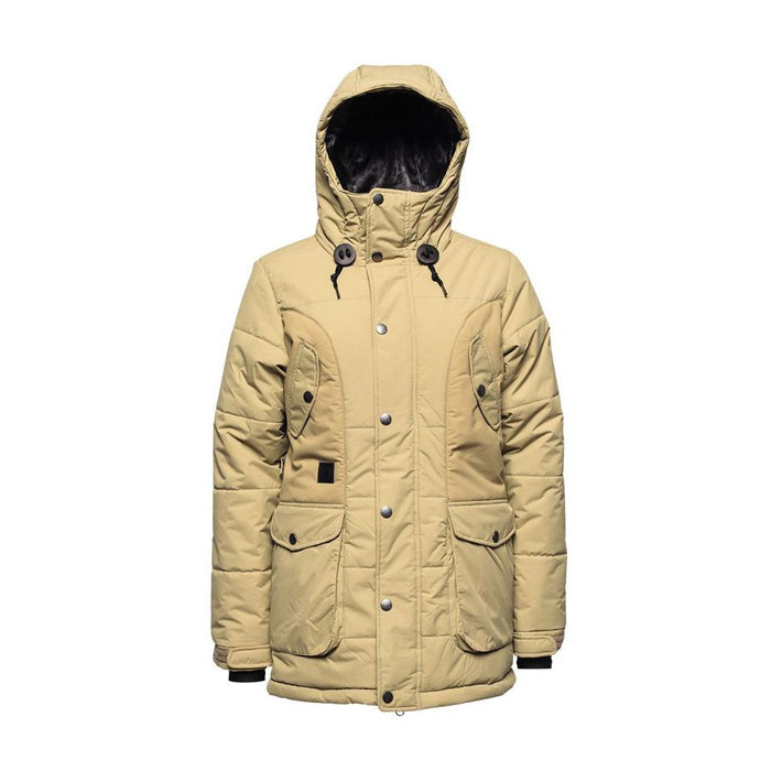 L1TA Tamaryn Parka Snowboard Jacket, Women's Size Small, Khaki