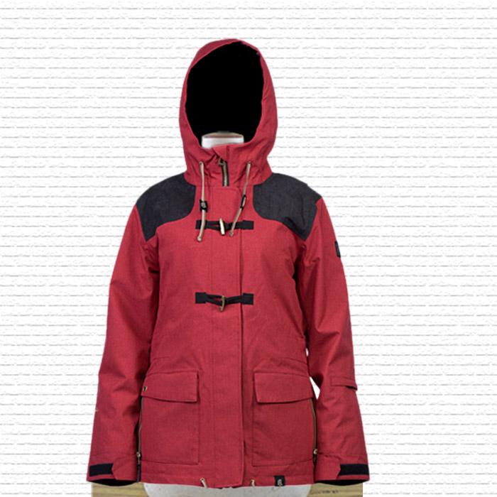 Ride Cappel Thunder Snowboard Jacket Women's Medium Rusty Rose