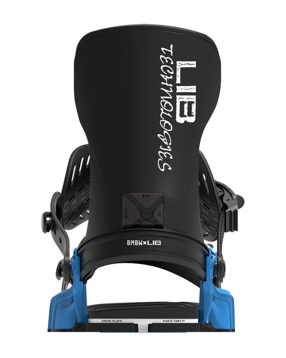 Bent Metal Transfer Snowboard Bindings Large (Men's 11-14), Blue Black New