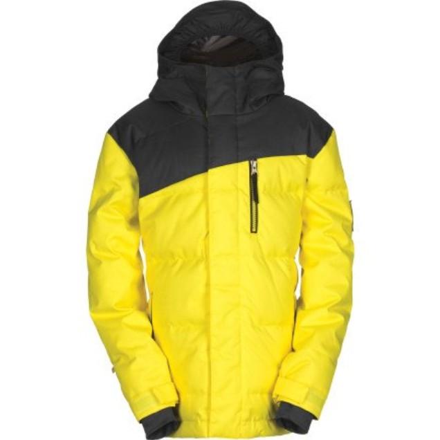 Bonfire Troop Down Snow Jacket, Unisex Youth Medium (10-12) Bee Yellow/Black New