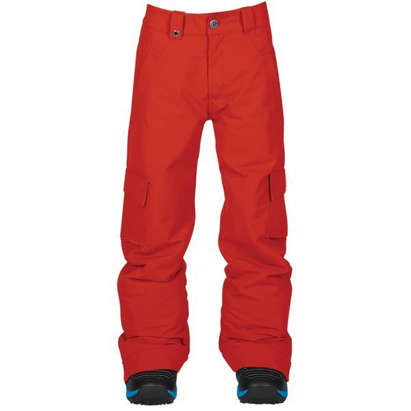 Bonfire Troop Insulated Snowboard Pants, Kids Youth Medium (10), Torch Red New