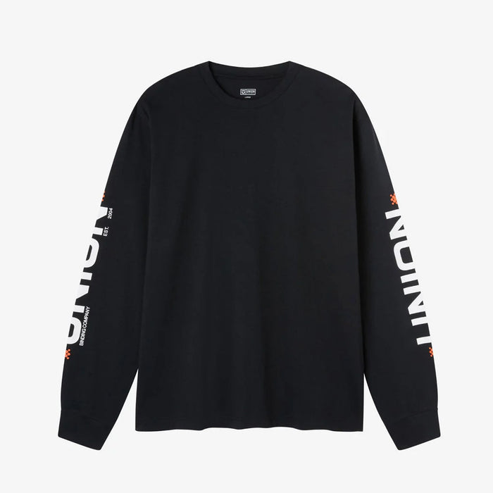Union Binding Company Core Long Sleeve Tee Men's Medium Black New