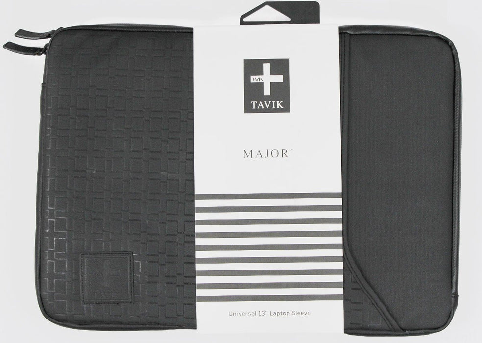 Tavik 13" Major Universal Padded Laptop Sleeve Black Grey New