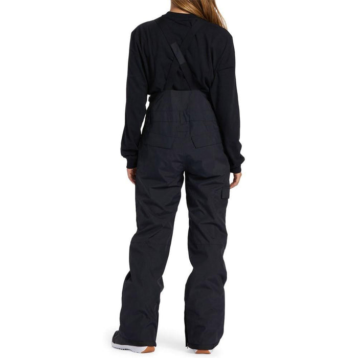 DC Valiant Shell Bib Snowboard Pants, Women's Small, Black New