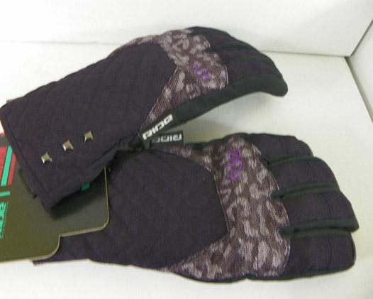 Ride Snowboard Women's Linda Snowboard Gloves Vamp Leopard Medium New