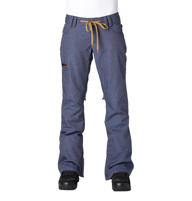 DC Viva Shell Snowboard Pants, Women's Medium, Dress Blue (Denim) New