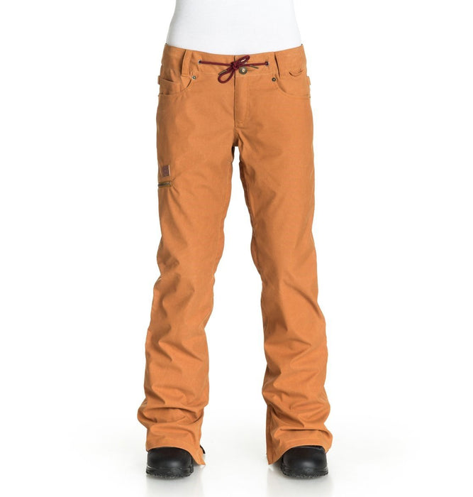 DC Women's Viva Snowboard Shell Pants Medium Cathay Spice New