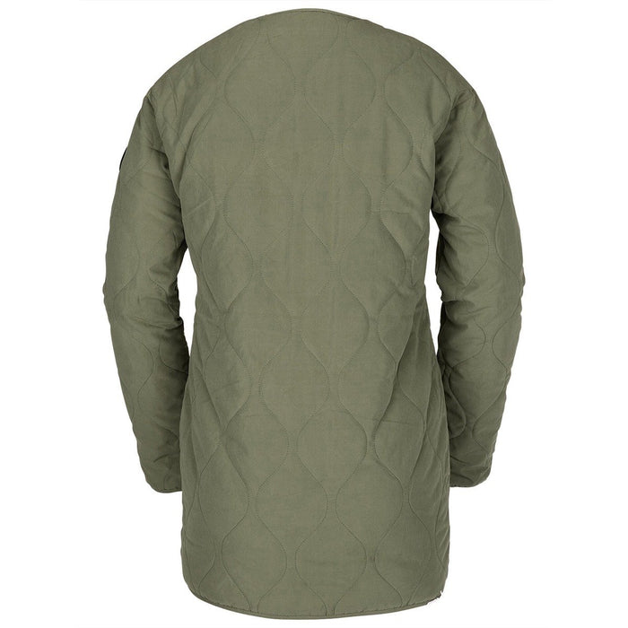 Volcom Womens Reversible Insulated Jacket Liner Large Military Green New 2019