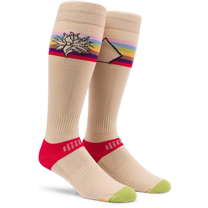 Volcom Lodge Men's Socks, Large/XL US Sizes 9-13, Off White New