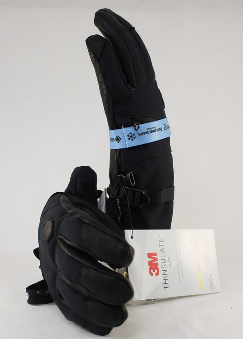 Volcom Skye Gore-Tex Over-Glove Snow Glove, Women's Large Black New