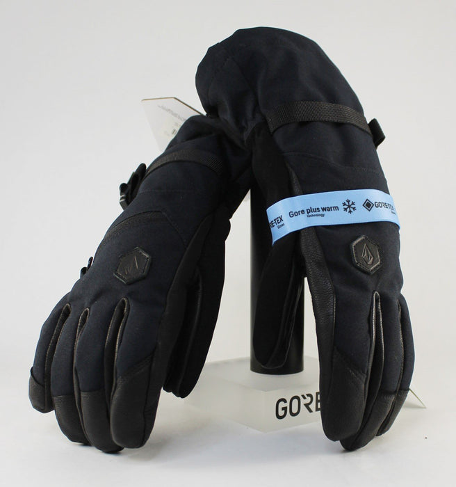 Volcom Skye Gore-Tex Over-Glove Snow Glove, Women's Large Black New