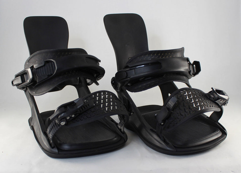 Rome Volt FASE Snowboard Bindings, Medium (US Men's 7.5-10.5) Black 2027 Demo
