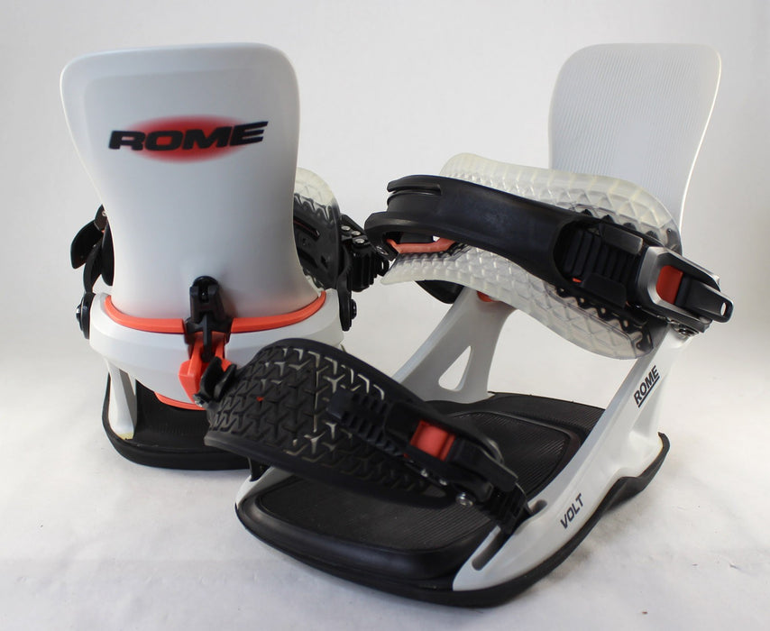 Rome Volt FASE Snowboard Bindings, Medium (US Men's 7.5-10.5) Stone 2027 Demo