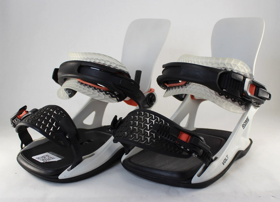 Rome Volt FASE Snowboard Bindings, Medium (US Men's 7.5-10.5) Stone 2027 Demo