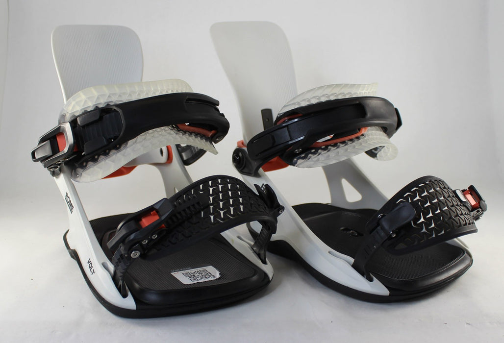 Rome Volt FASE Snowboard Bindings, Medium (US Men's 7.5-10.5) Stone 2027 Demo