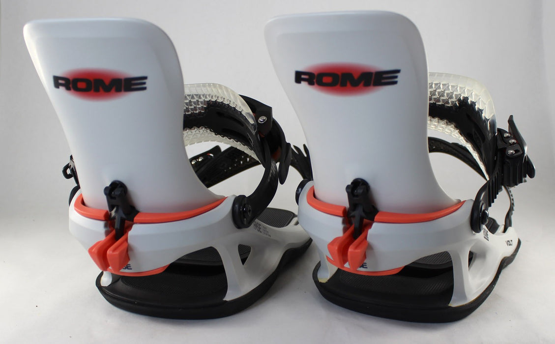 Rome Volt FASE Snowboard Bindings, Medium (US Men's 7.5-10.5) Stone 2027 Demo