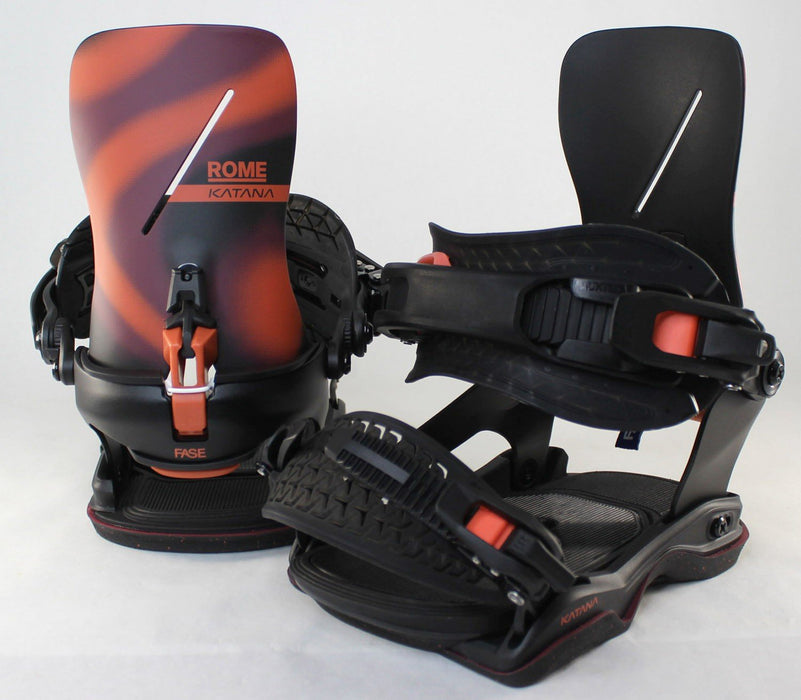 Rome Women's Katana AW FASE Snowboard Bindings Small (Womens 6-9) Deep Red 2027
