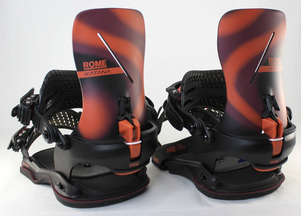 Rome Women's Katana AW FASE Snowboard Bindings Small (Womens 6-9) Deep Red 2027