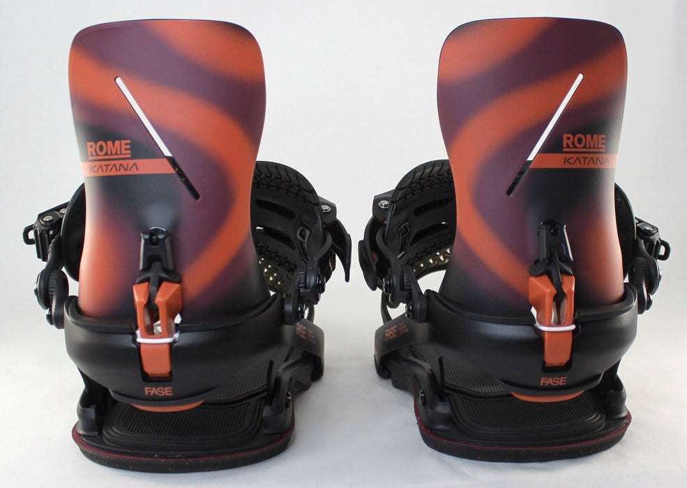 Rome Women's Katana AW FASE Snowboard Bindings Small (Womens 6-9) Deep Red 2027