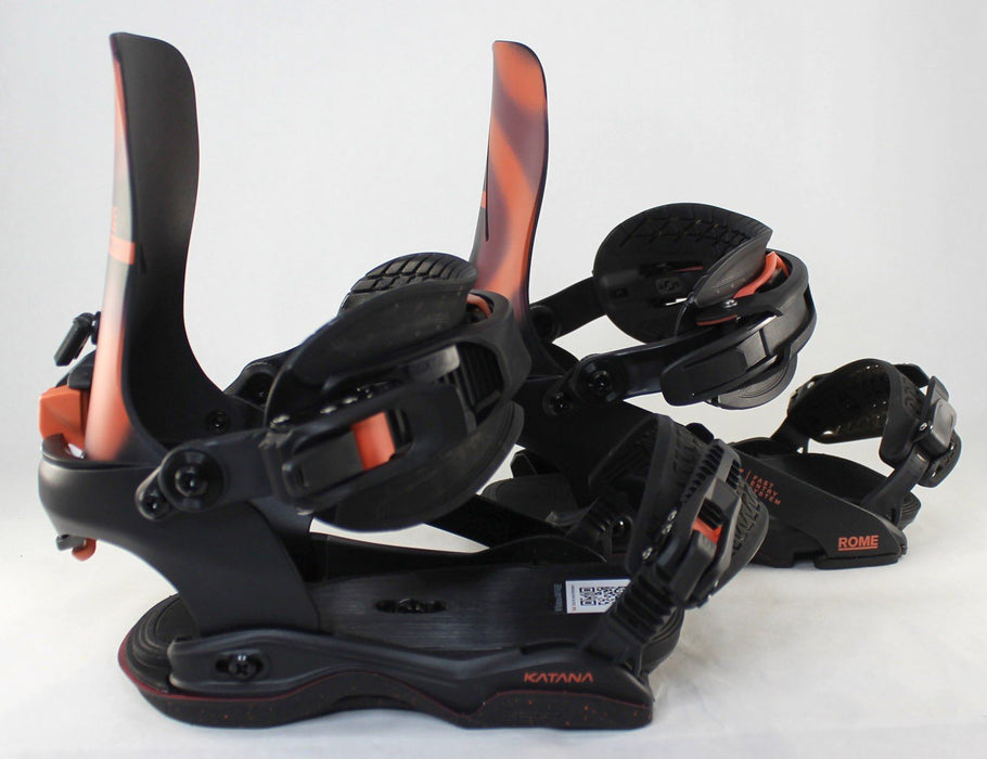 Rome Womens Katana AW FASE Snowboard Bindings Medium/Large (Women's 9+) Red 2027