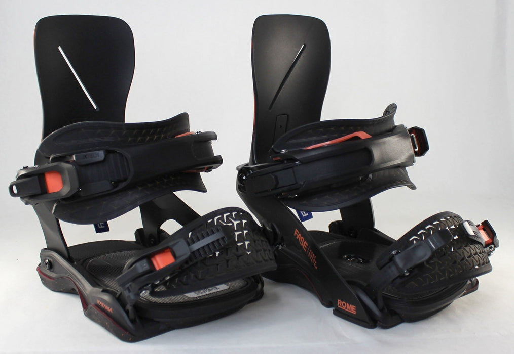 Rome Women's Katana AW FASE Snowboard Bindings Small (Womens 6-9) Deep Red 2027